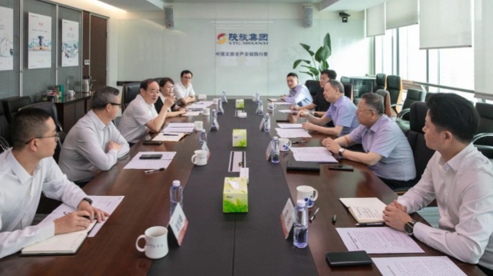 石培文董事长带队赴陕西旅游集团考察交流