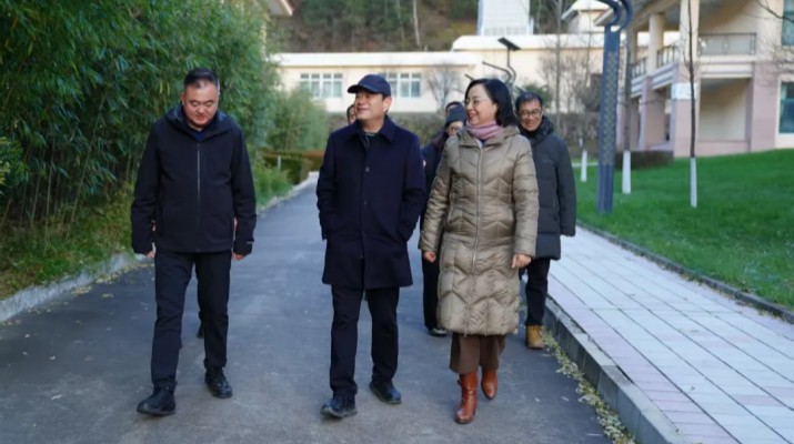 石培文董事长带队调研指导天水和谐园如驿部落冬季运营工作